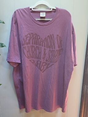 Separation Of Church And State Baby graphic tee by Love Al Co